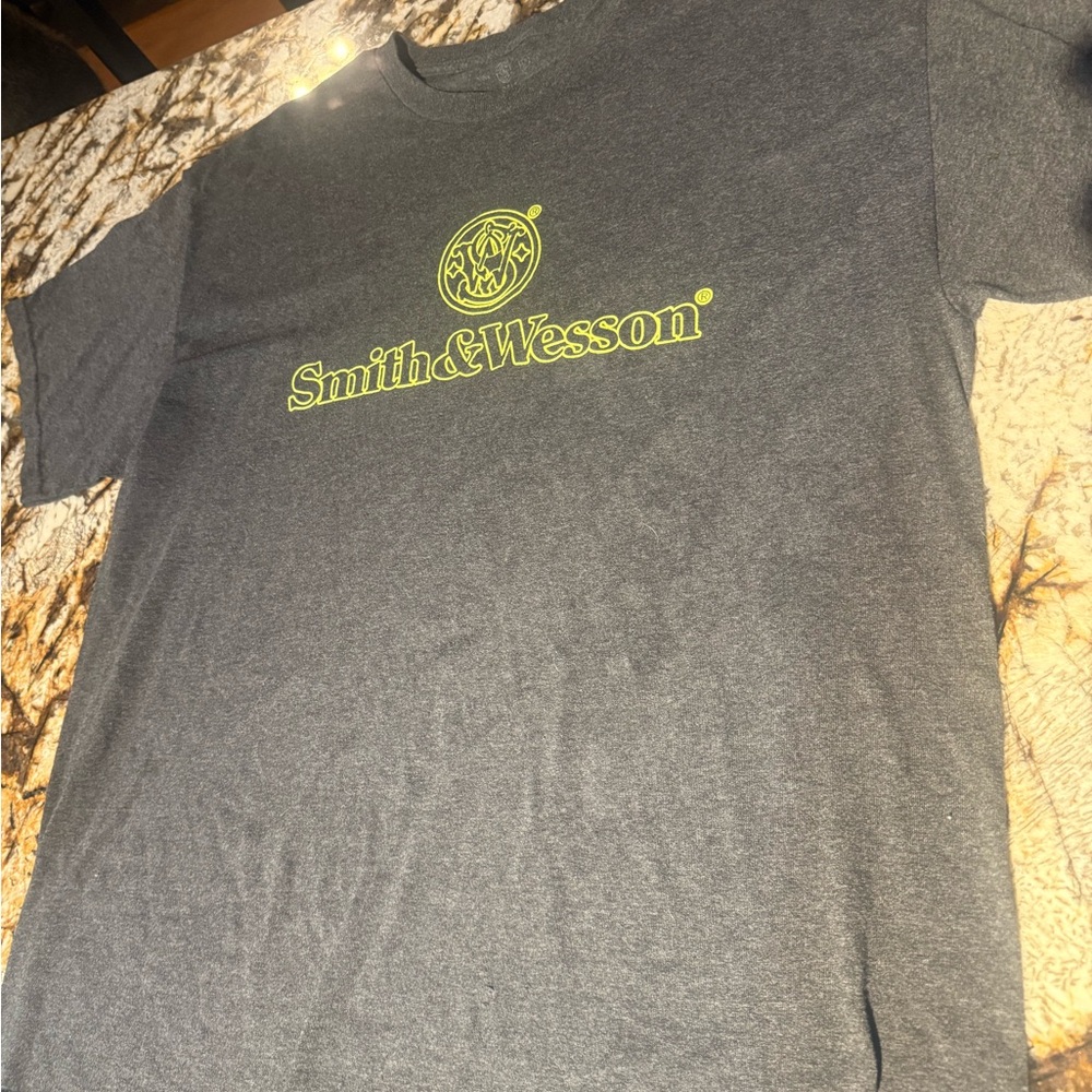 Smith & Wesson Charcoal Gray Short Sleeve Tee